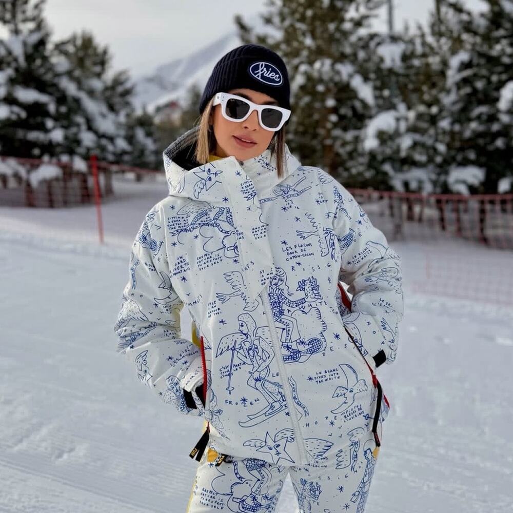 Rossignol JCC Sublim Ski Jacket Snow Angel Artic Print